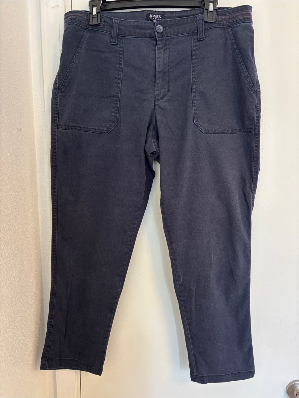 Jones New York Cropped Pants in Navy Size 14 Like New